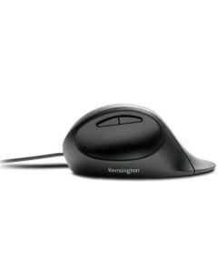 Mouse Pro Fit Ergonómico Negro - Alámbrico - KENSI