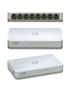 Switch 8-port 10/100/1000Mbps D-LINK