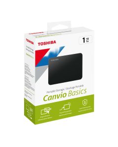 Disco Duro Externo 1TB Canvio Basics Black A5 TOSH