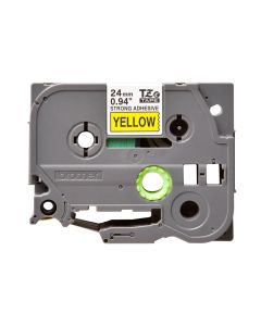 Cinta Laminada Brother TZeS651 Texto negro sobre f