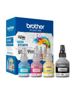 Tinta Brother Pack color/negro BTCMYK (Negro + CMY