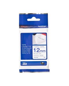 Cinta Etiqueta Blanca - Texto Azul - TZeFA3 Brothe