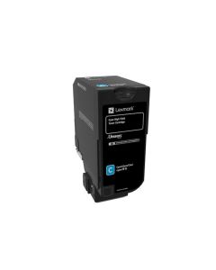 Tóner Láser 84C4HC0 16K Cyan Toner cx725 Lexmark
